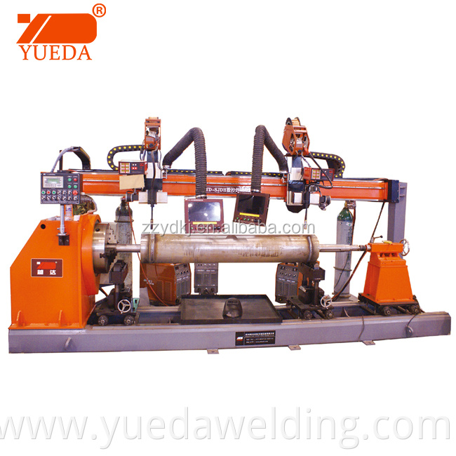 Yueda 500-2000mm Longitudinal Seam Welder MIG/SAW/Surfacing Seam Welding Machine Price